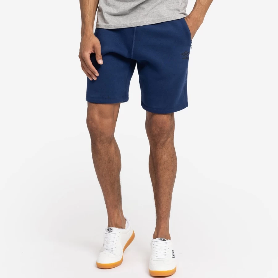 Umbro Men's Pro Fleece Elite Shorts in Tw Navy - Comfortable Athletic Shorts for Training & Sports