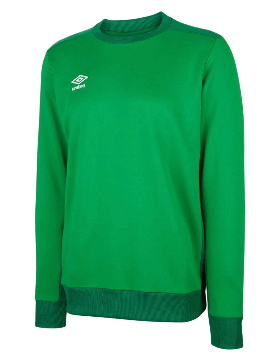 Umbro Kids Tw Emerald/Verdant Green Training Poly Fleece Jacket