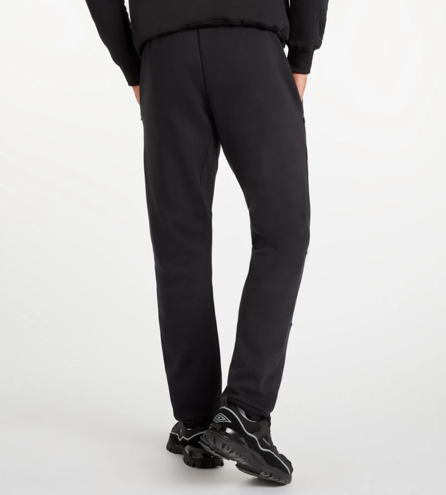 Umbro Men's Club Leisure Jogger Pants - Black/White Athletic Comfort Fit