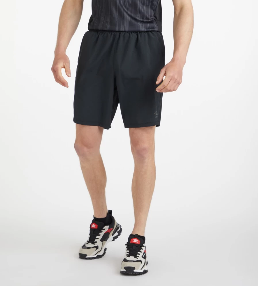 Umbro Men's Pro Training PTF Woven Shorts - Black / Carbon