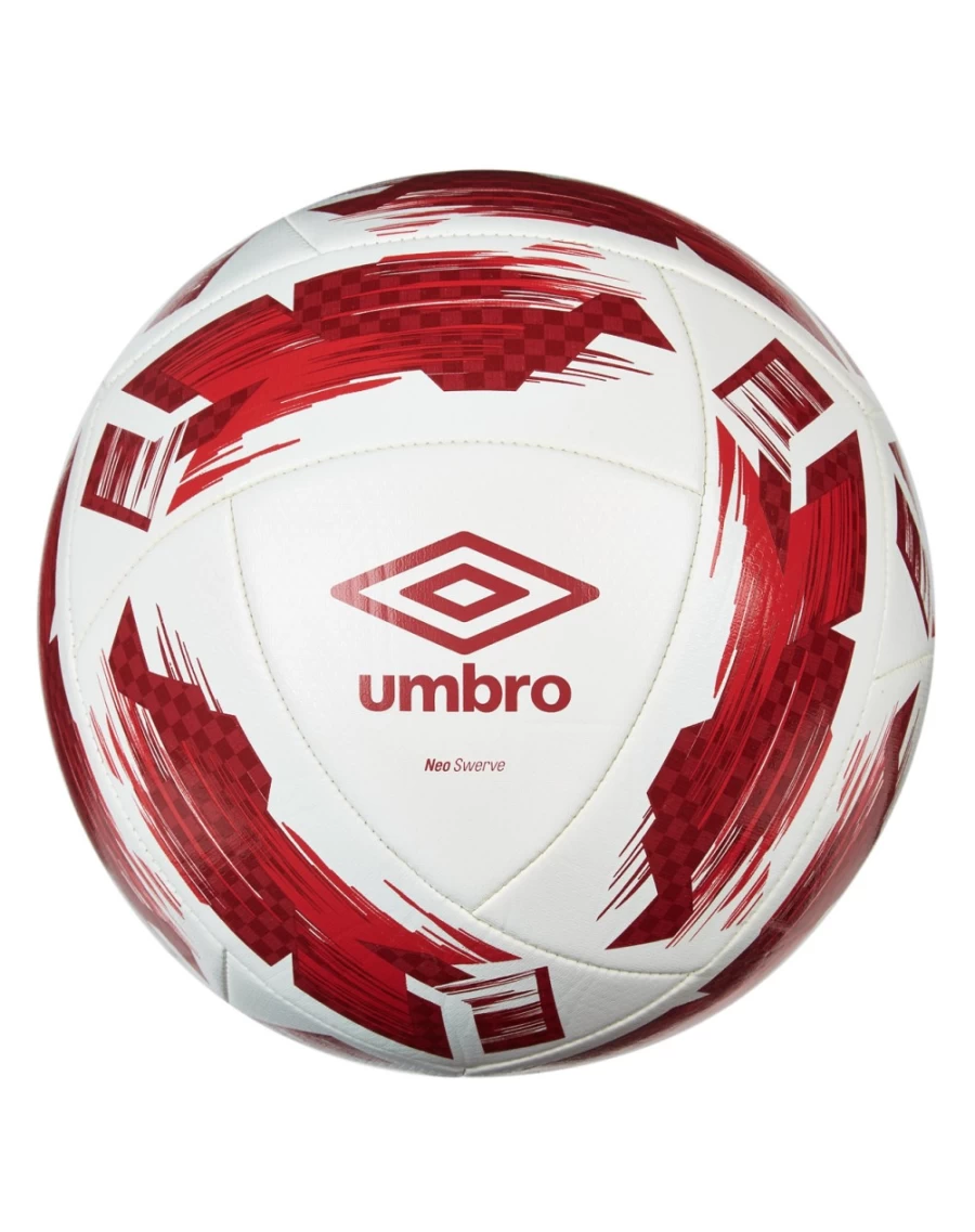 Umbro Neo Swerve Men's Football Shoes - White/Red Training Cleats