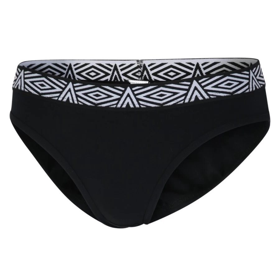 Umbro Women's Black Core Briefs 5-Pack - Comfortable Cotton Underwear