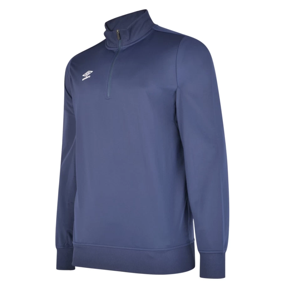 Umbro Kids Dark Navy Half Zip Sweatshirt - Club Essential Junior Pullover