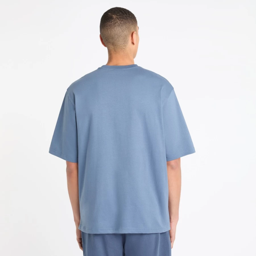 Umbro Men's Sports Style Oversize Tee - Bering Sea & Lark Color Comfort Fit