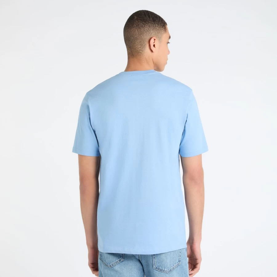Umbro Men's Core Small Logo Tee - Allure/White Casual T-Shirt