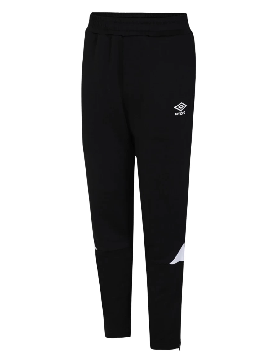 Umbro Kids Tapered Training Pants - Black & White Sportswear for Children