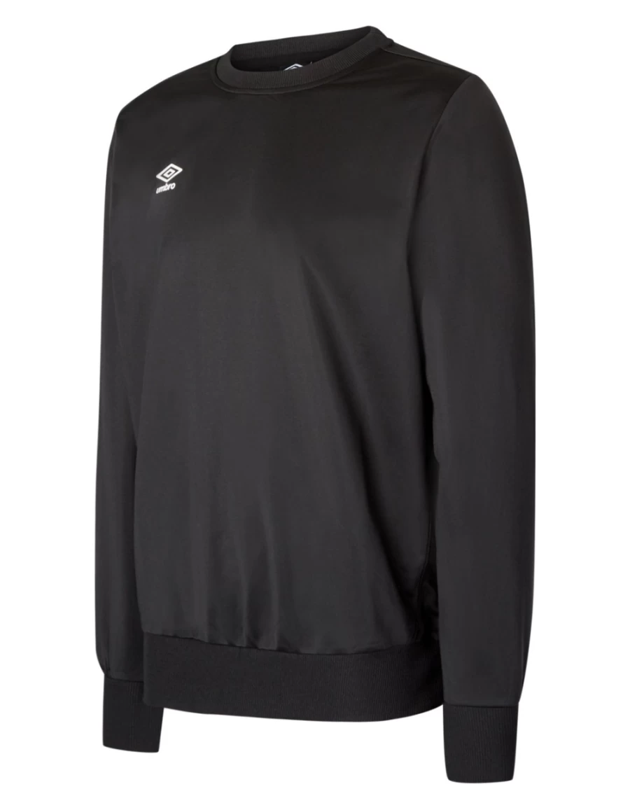 Umbro Kids Black Polyester Sweatshirt - Junior Athletic Top