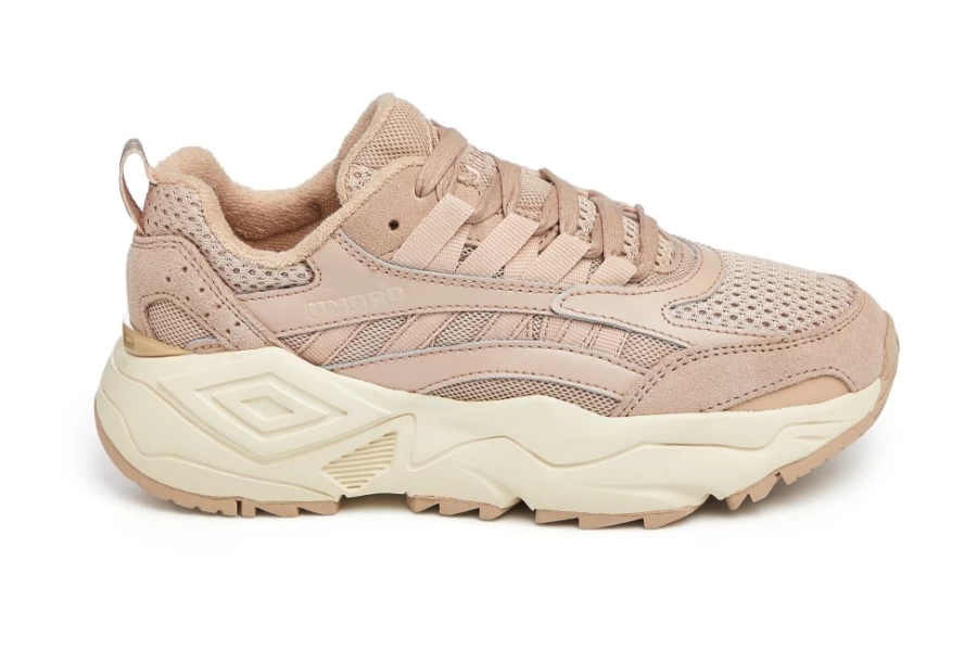 Umbro Women's Neptune Sneakers in Smoke Gray & Seedpearl - Comfortable Athletic Shoes