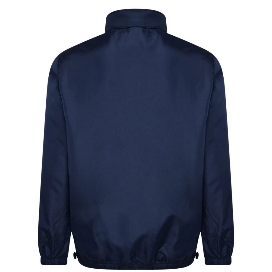 Umbro Kids Dark Navy Lightweight Rain Jacket - Club Essential Junior Waterproof Windbreaker