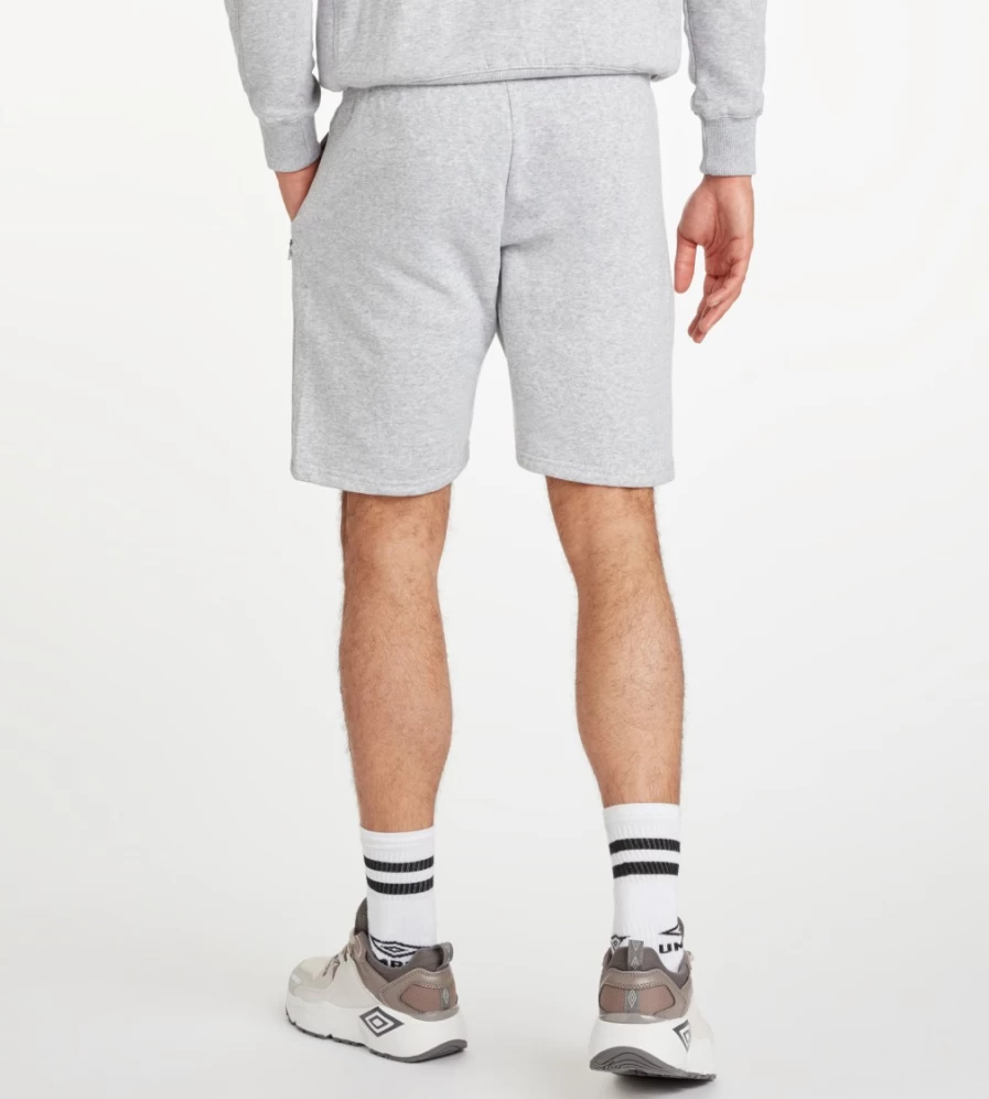 Umbro Men's Grey Marl/White Club Leisure Jogger Shorts