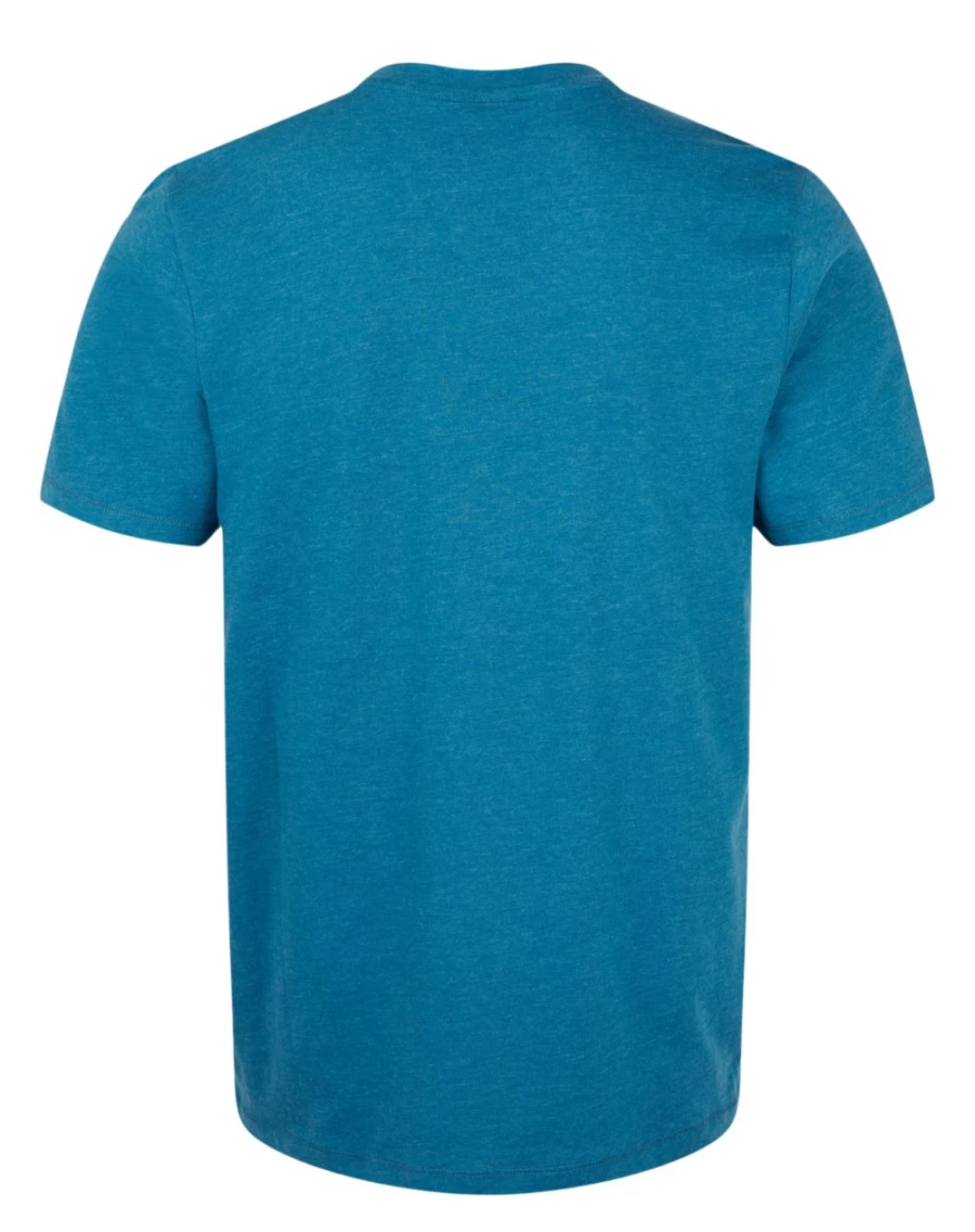 Umbro Men's Large Blue Sapphire Marl Cotton Logo T-Shirt
