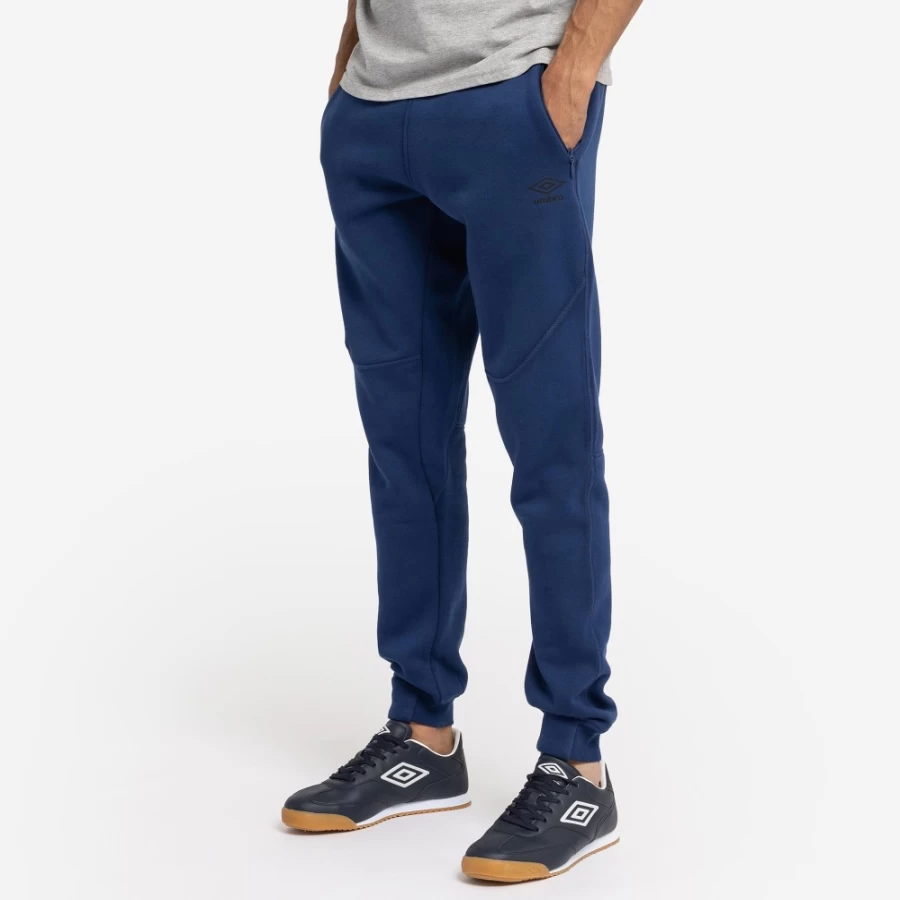 Umbro Men's Pro Fleece Elite Pant in Tw Navy - Comfortable & Stylish Fleece Trousers