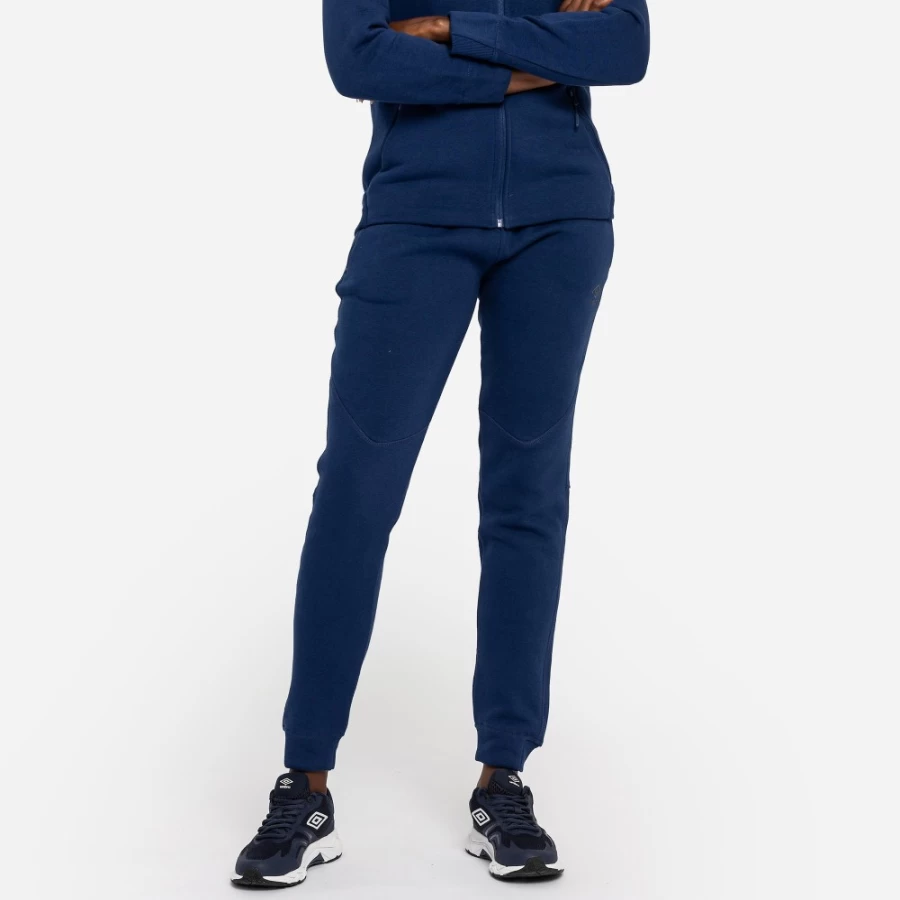 Umbro Women's Pro Fleece Elite Pants in Tw Navy - Comfortable & Stylish Fleece-Lined Trousers