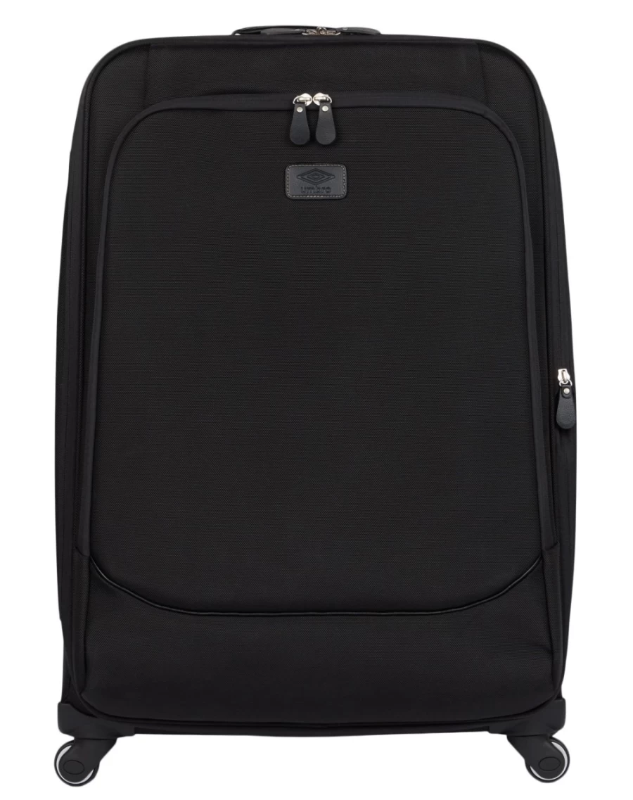 Umbro Men's Black Travel Suitcase - Durable Luggage for Men