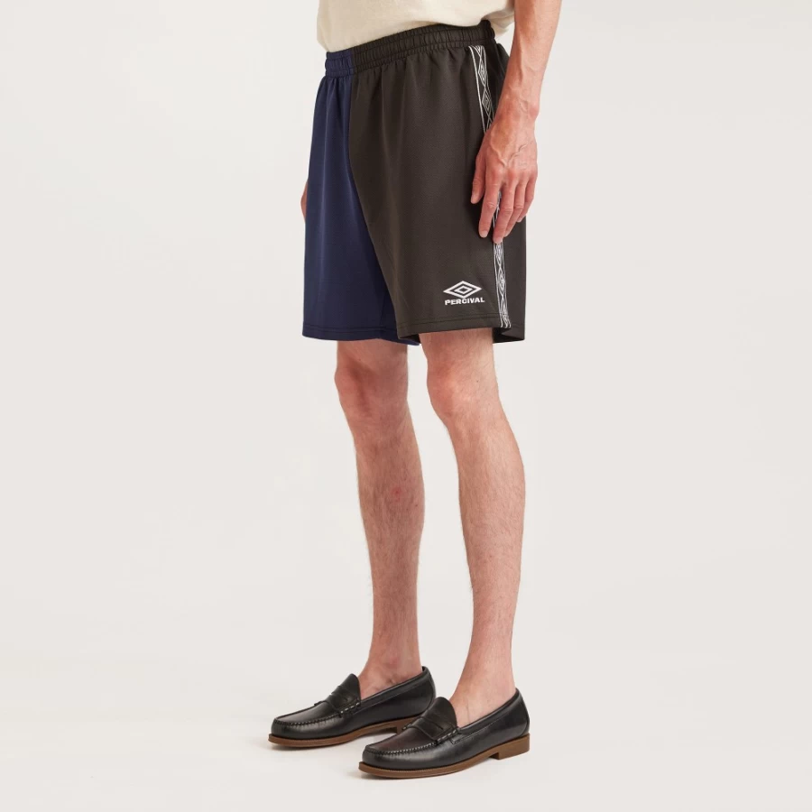Umbro Men's Navy Percival Training Shorts – Athletic Performance Shorts for Men