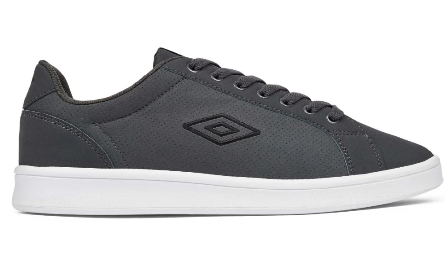 Umbro Women's Grey & Black Classic Cup Perf Trainers - Retro Football Shoes