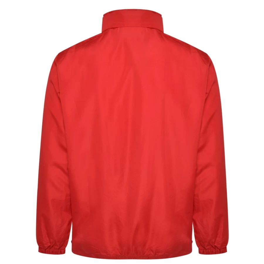Umbro Kids' Vermillion Lightweight Rain Jacket - Club Essential Junior Waterproof Windbreaker