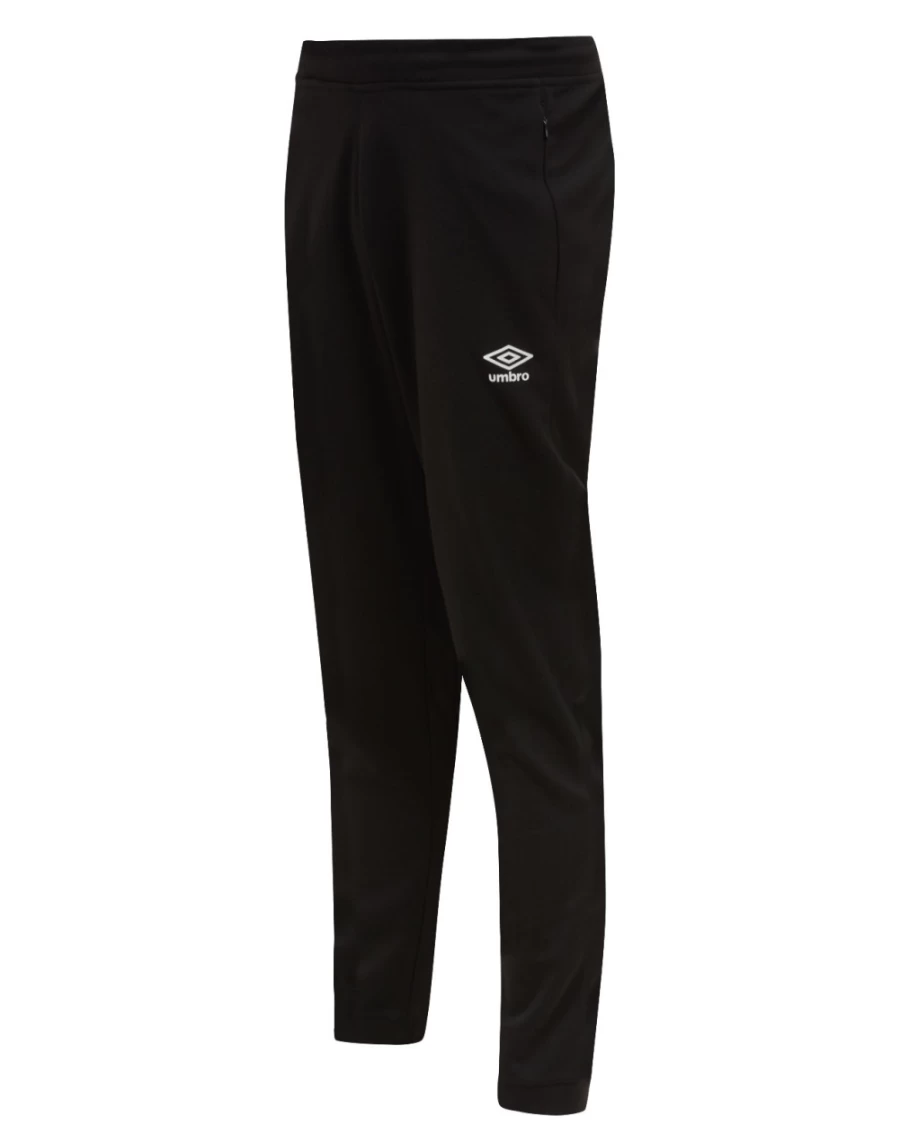 Umbro Women's Pro Fleece Jogpant - Black & White Athletic Sweatpants