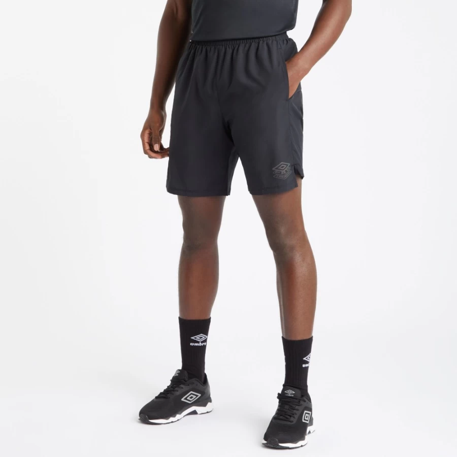 Umbro Men's Pro Training Woven Shorts - Black