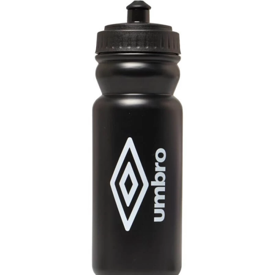 Umbro Men's Black & White Water Bottle - Durable Sport Hydration Flask