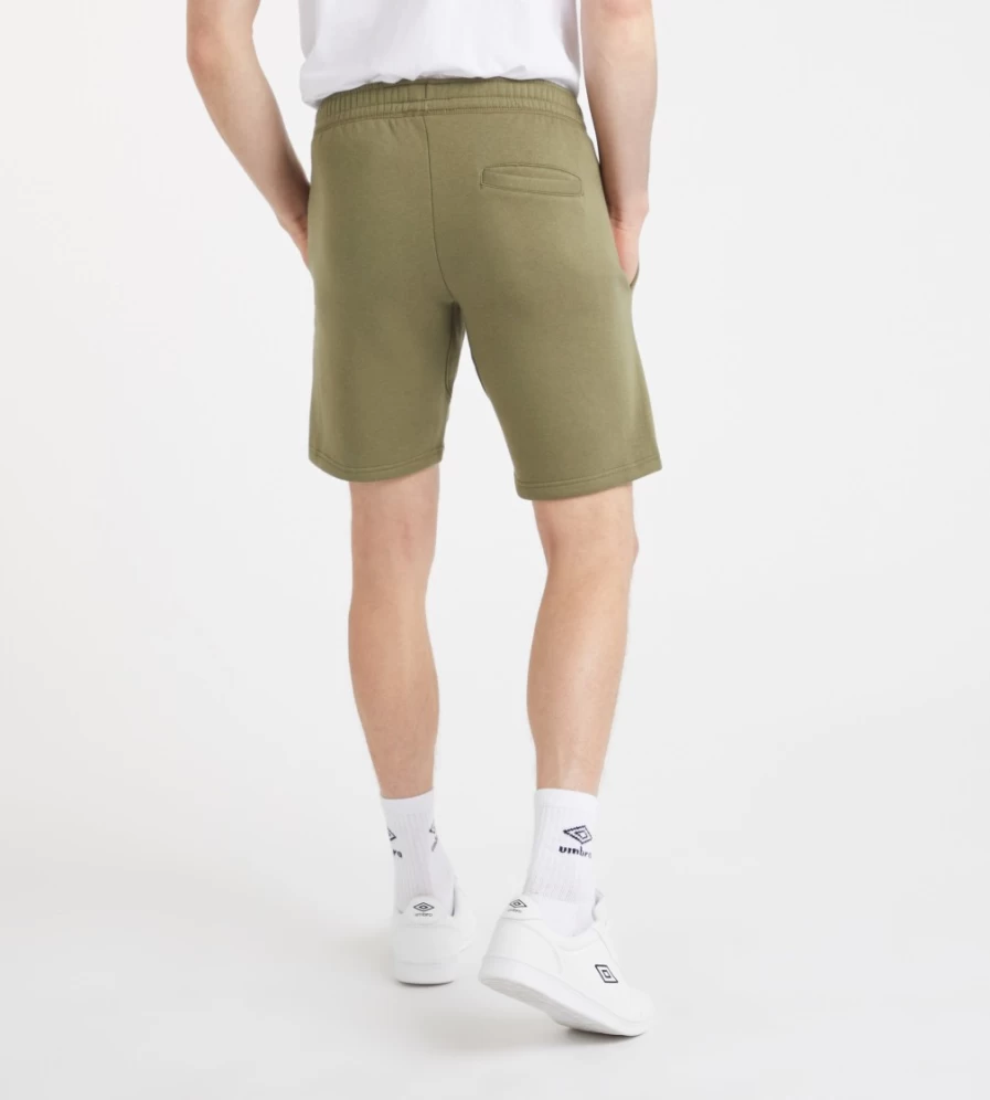 Umbro Men's Active Style Jog Shorts - Capulet/White Athletic Running Shorts