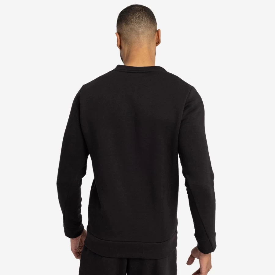 Umbro Men's Pro Fleece Elite Sweatshirt - Black Athletic Training Top