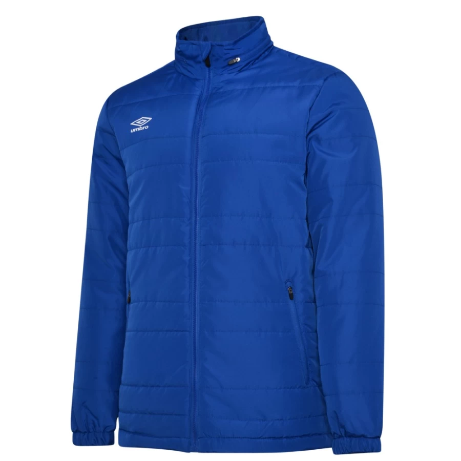 Umbro Kids' Club Essential Bench Jacket in Royal Blue - Junior Sizes