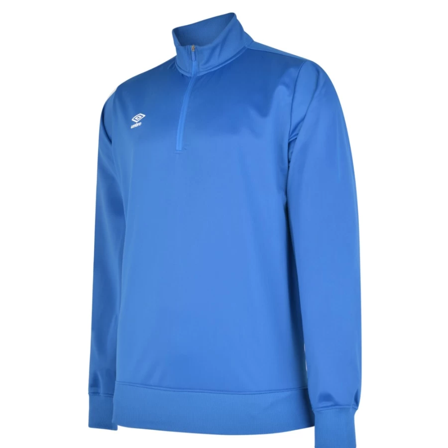 Umbro Kids Tw Royal Half Zip Sweatshirt - Club Essential Junior Pullover