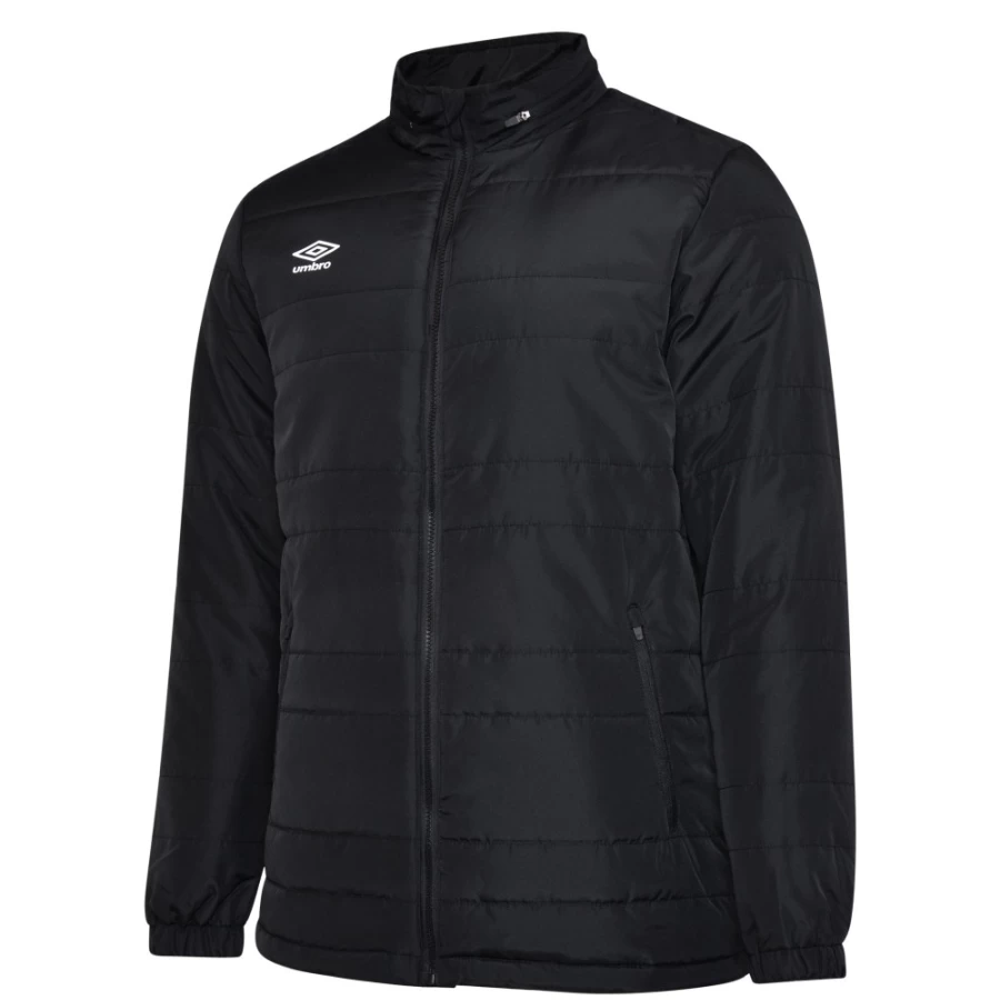 Umbro Kids Black Club Essential Bench Jacket Junior