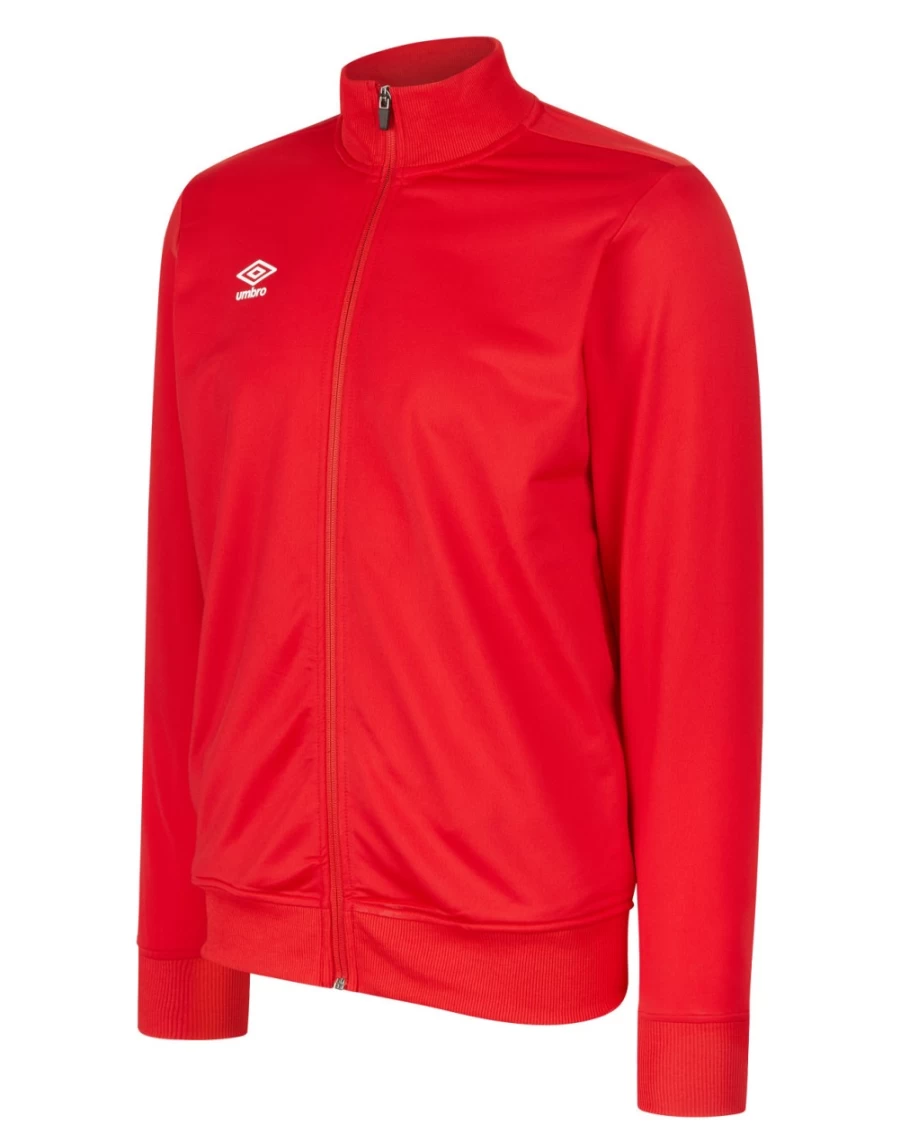 Umbro Kids' Vermillion Club Essential Poly Jacket - Junior Sports Outerwear