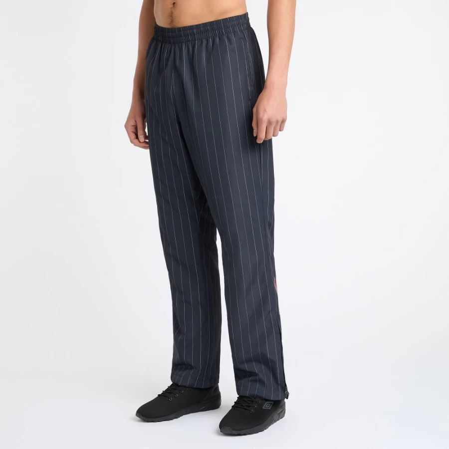 Umbro Men's Black Boiler Room Zip Pant - Lightweight Training & Running Trousers