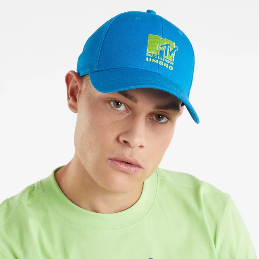 Umbro Men's Malibu Blue MTV Cap - Classic Adjustable Baseball Hat for Men