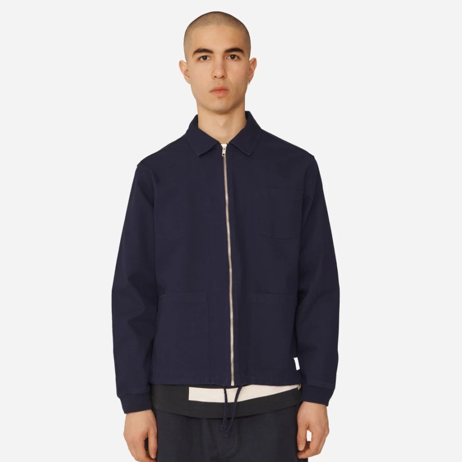 Umbro Men's Navy Blazer Warmup Jacket - YMC Style Athletic Pullover