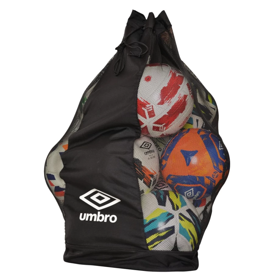 Umbro Men's Black & White Ball Sack Sports Accessory