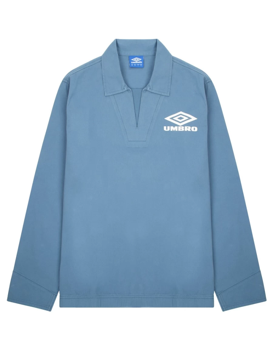 Umbro Men's Sky Blue Drill Top Football Training Shirt