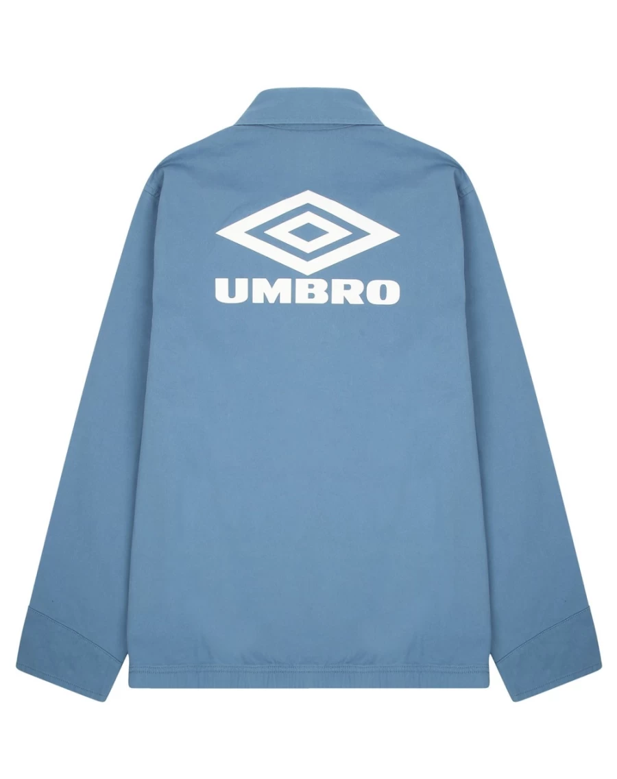 Umbro Men's Sky Blue Drill Top Football Training Shirt