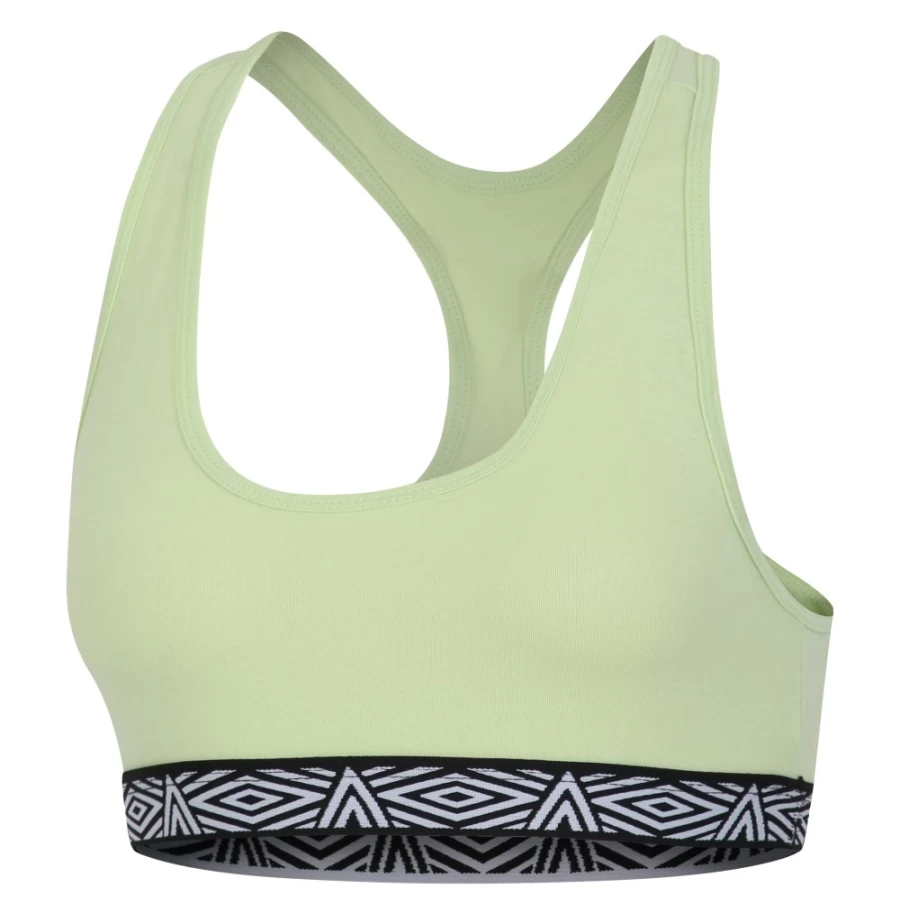 Umbro Women's Green & Turquoise Core Bra Top 2-Pack - Comfortable Sports Bras