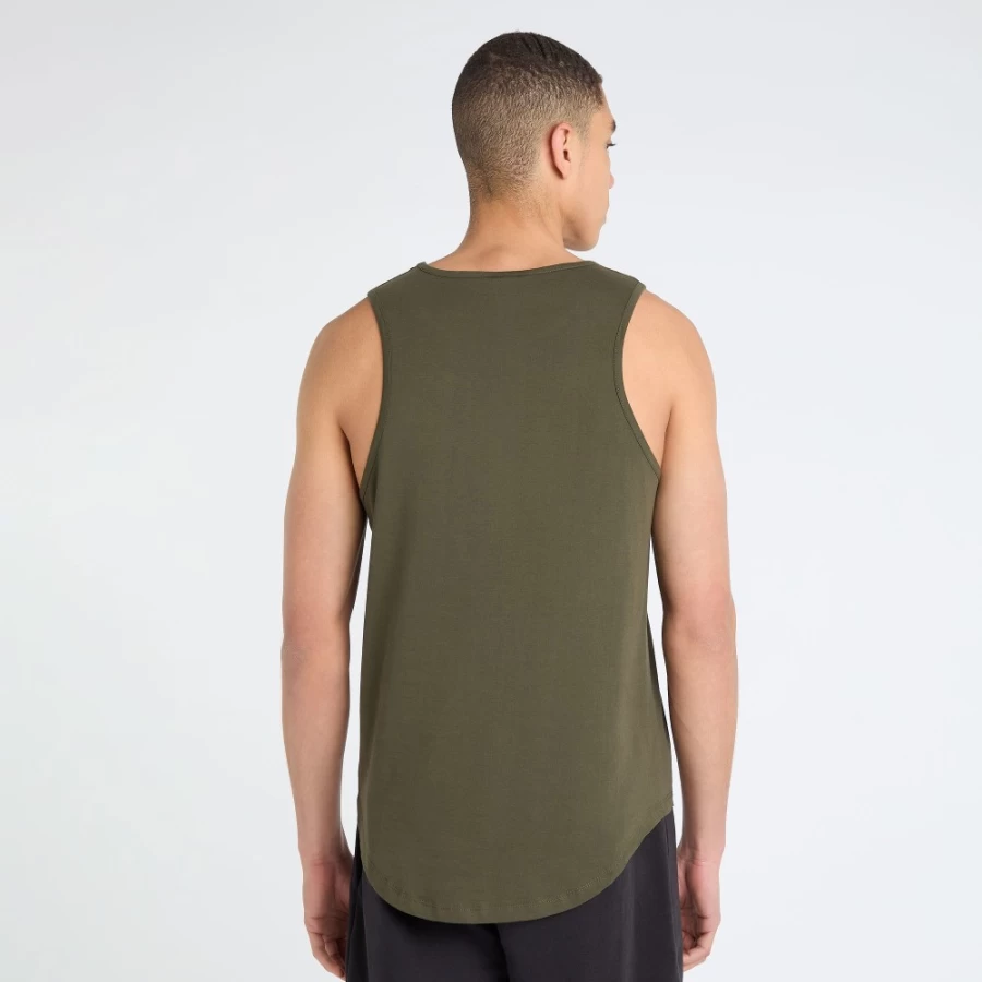 Umbro Men's Core Vest in Forest Night & Black - Lightweight Athletic Top
