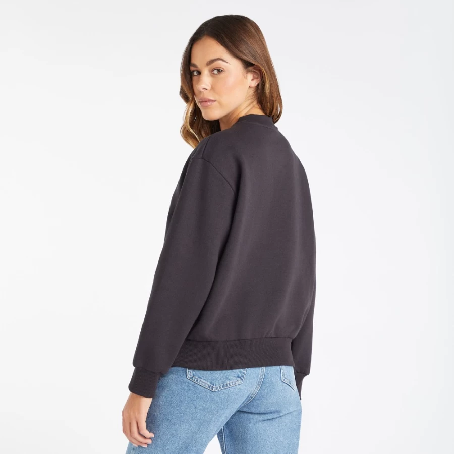 Umbro Women's Black Core Half Zip Sweatshirt - Athletic Pullover