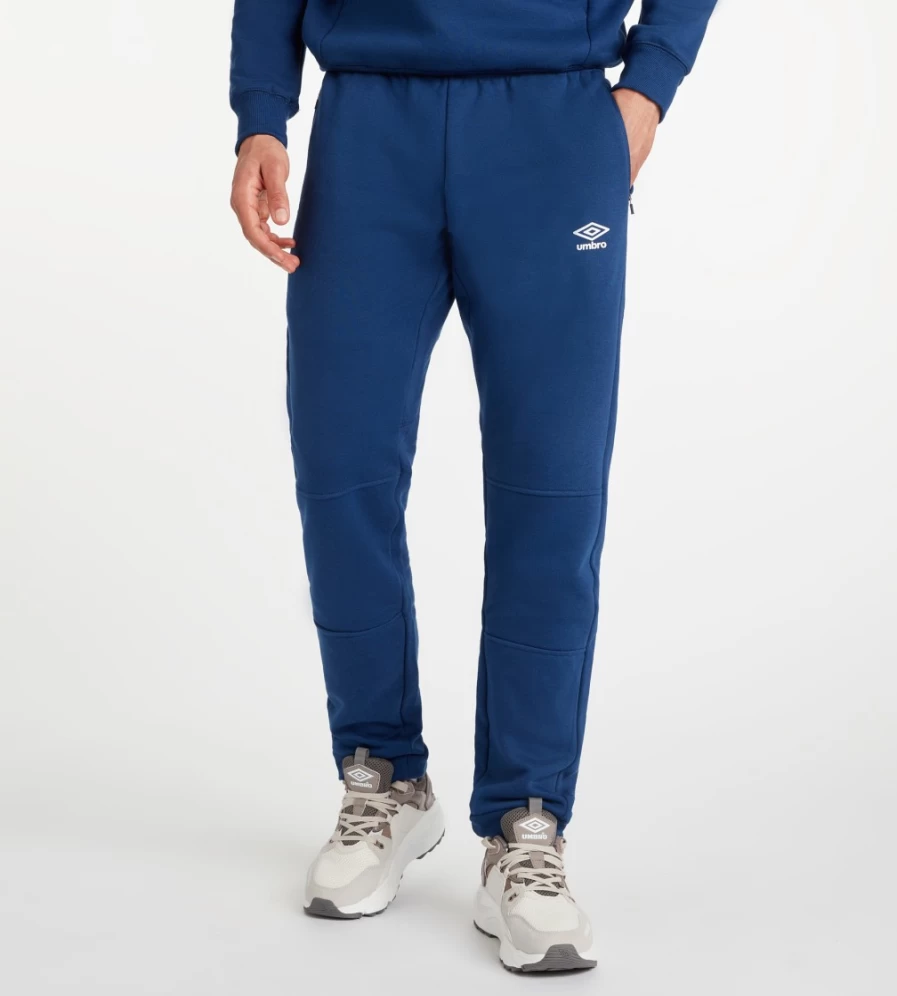 Umbro Men's Club Leisure Jogpant in Tw Navy/White - Comfortable Athletic Pants