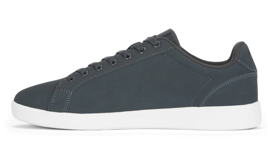 Umbro Men's Classic Cup Perf Trainers in Grey & Black - Retro Football Shoes