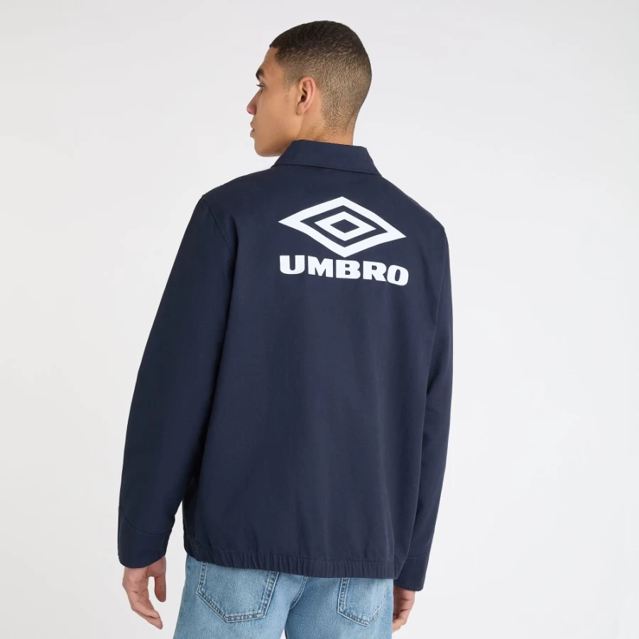 Umbro Men's Dark Navy Drill Top Football Training Shirt