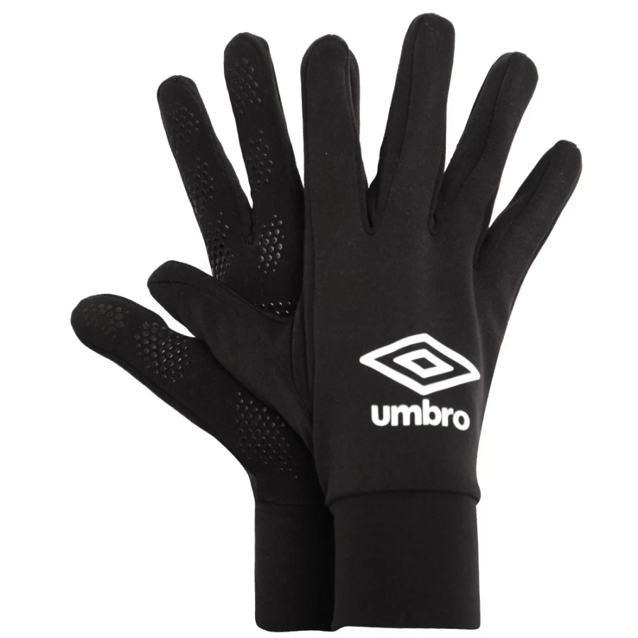 Umbro Men's Black Technical Gloves for Performance and Grip