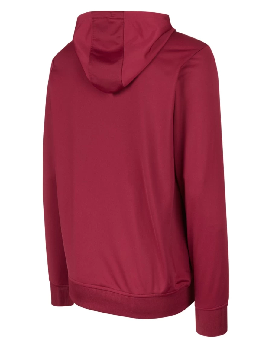 Umbro Kids New Claret Poly Hood Junior - Club Essential Hoodie for Children