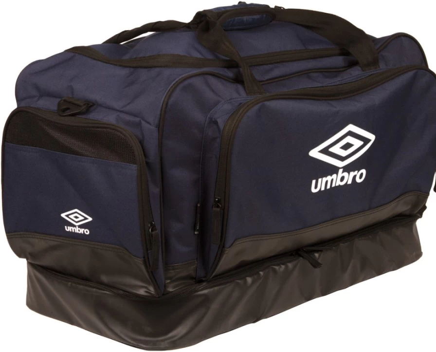Umbro Men's Medium Hardbase Soccer Cleats in Dark Navy / White