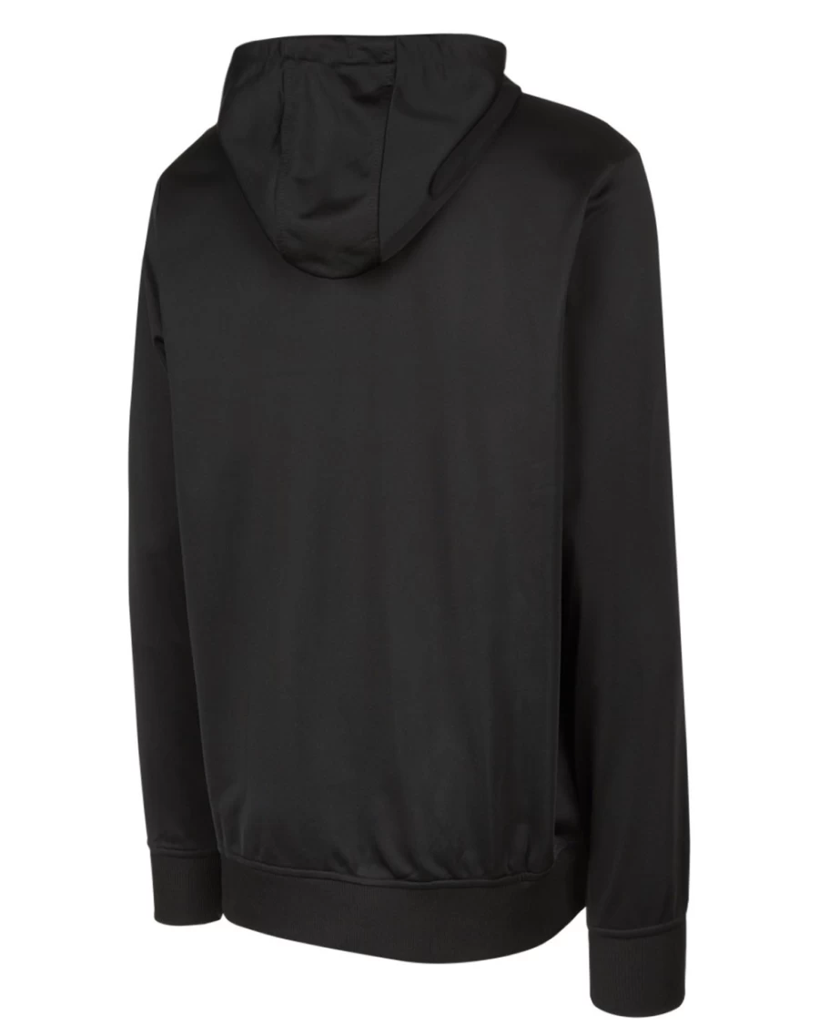 Umbro Kids Black Poly Hood Junior - Club Essential Pullover