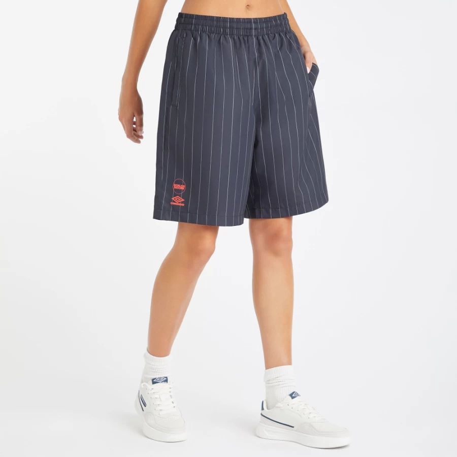 Umbro Men's Black Boiler Room Shorts - Athletic Training Shorts