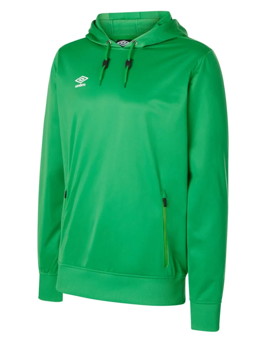Umbro Kids Tw Emerald Poly Hood Junior - Club Essential Hoodie for Children