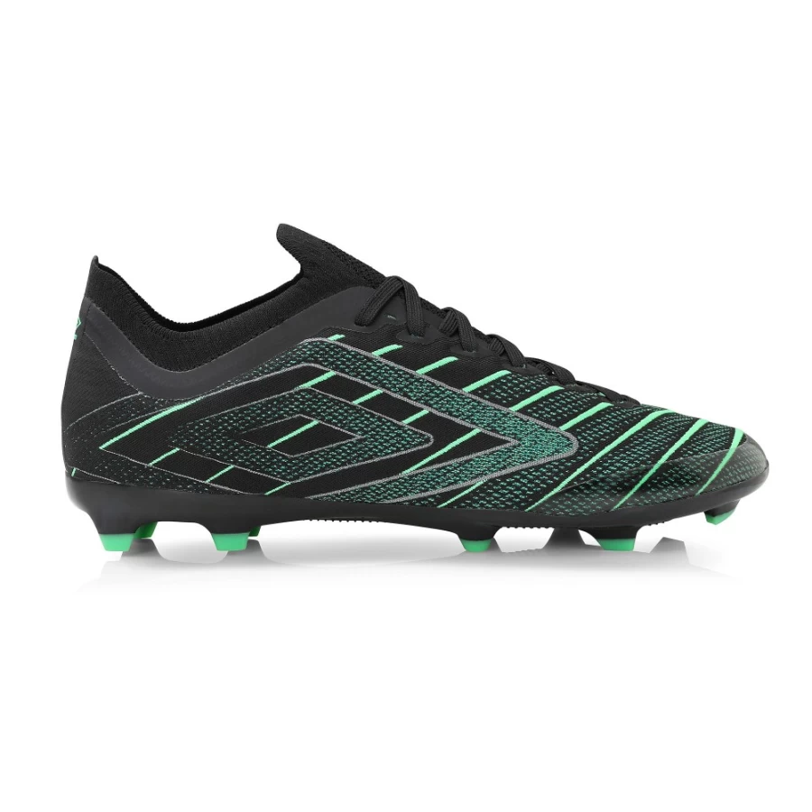 Umbro Velocita Elixir Premier FG Men's Football Boots - Black, Alexandrite, Toucan, White